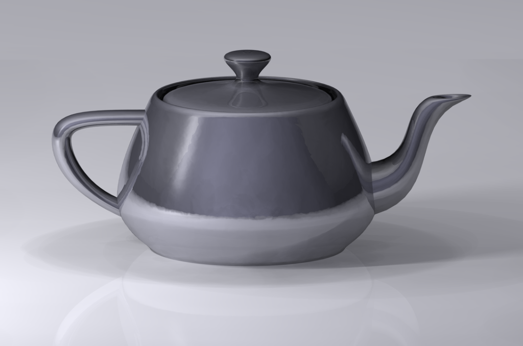 The Utah teapot is one of the most widely used models in 3D graphics education.